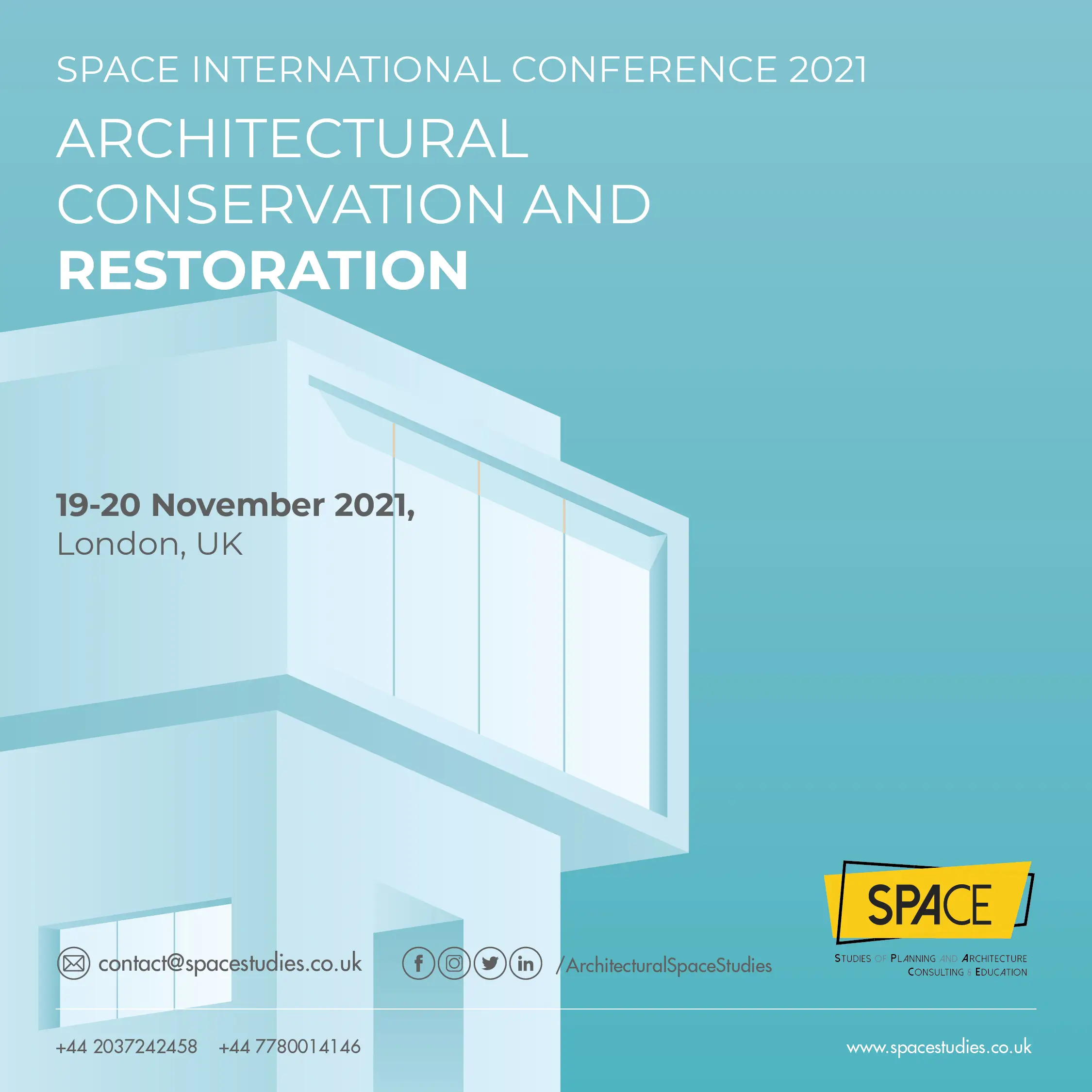 SPACE International Conference 2021 on Architectural Conservation and ...