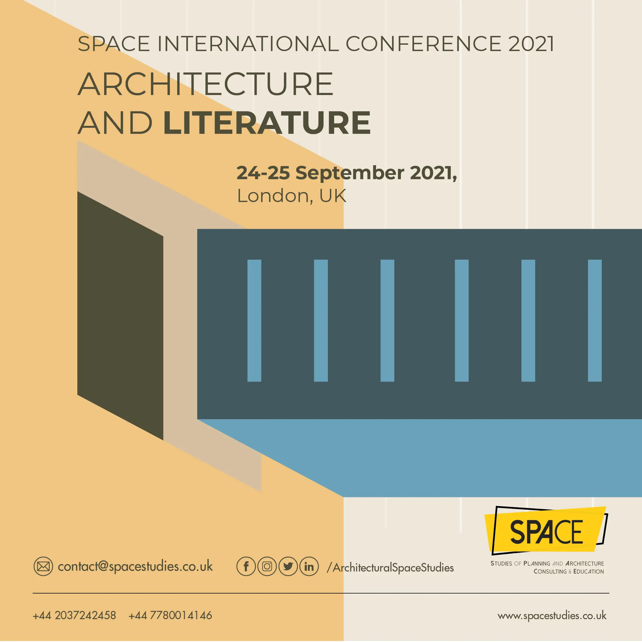 SPACE International Conference 2021 on Architecture and Literature ...