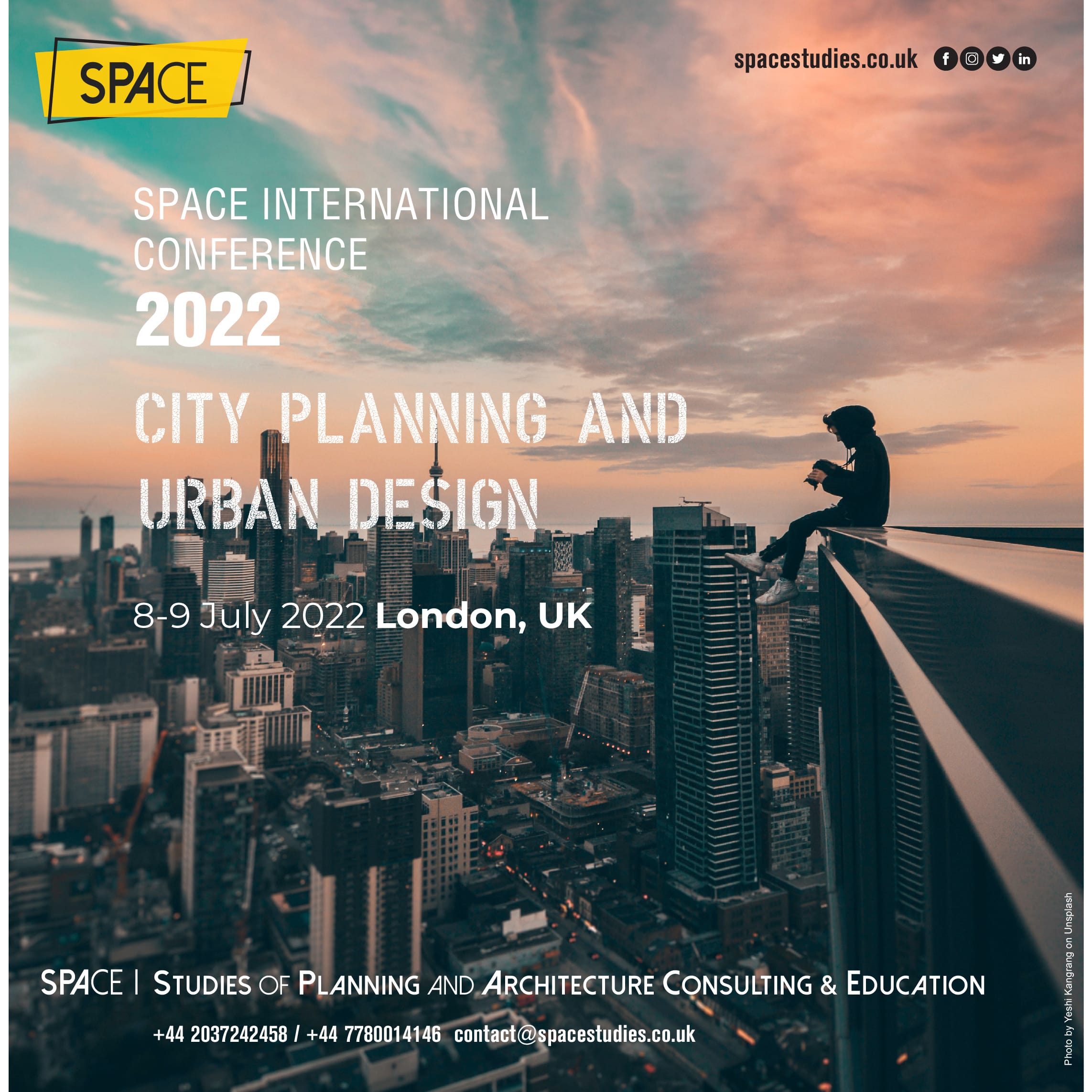 Conference City Planning and Urban Design - Space Studies