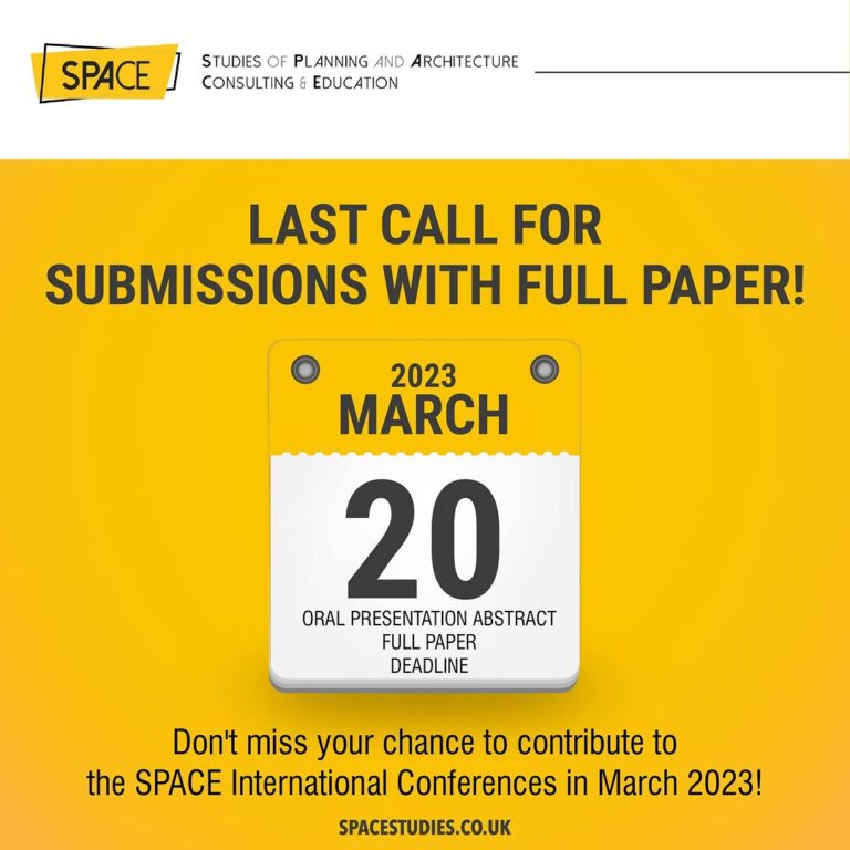 Only 5 days left for submissions with full paper and abstract