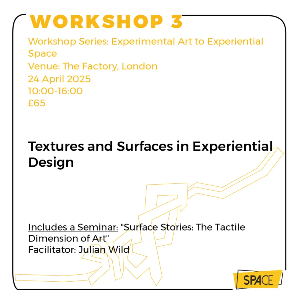 Textures and Surfaces in Experiential Design Workshop Image