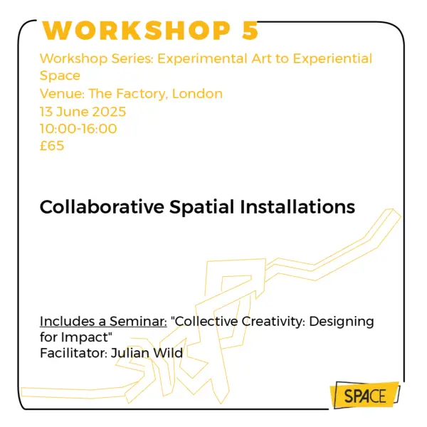 Collaborative Spatial Installations Workshop Image